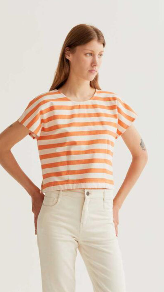 Top con estampado Bamboo Orange