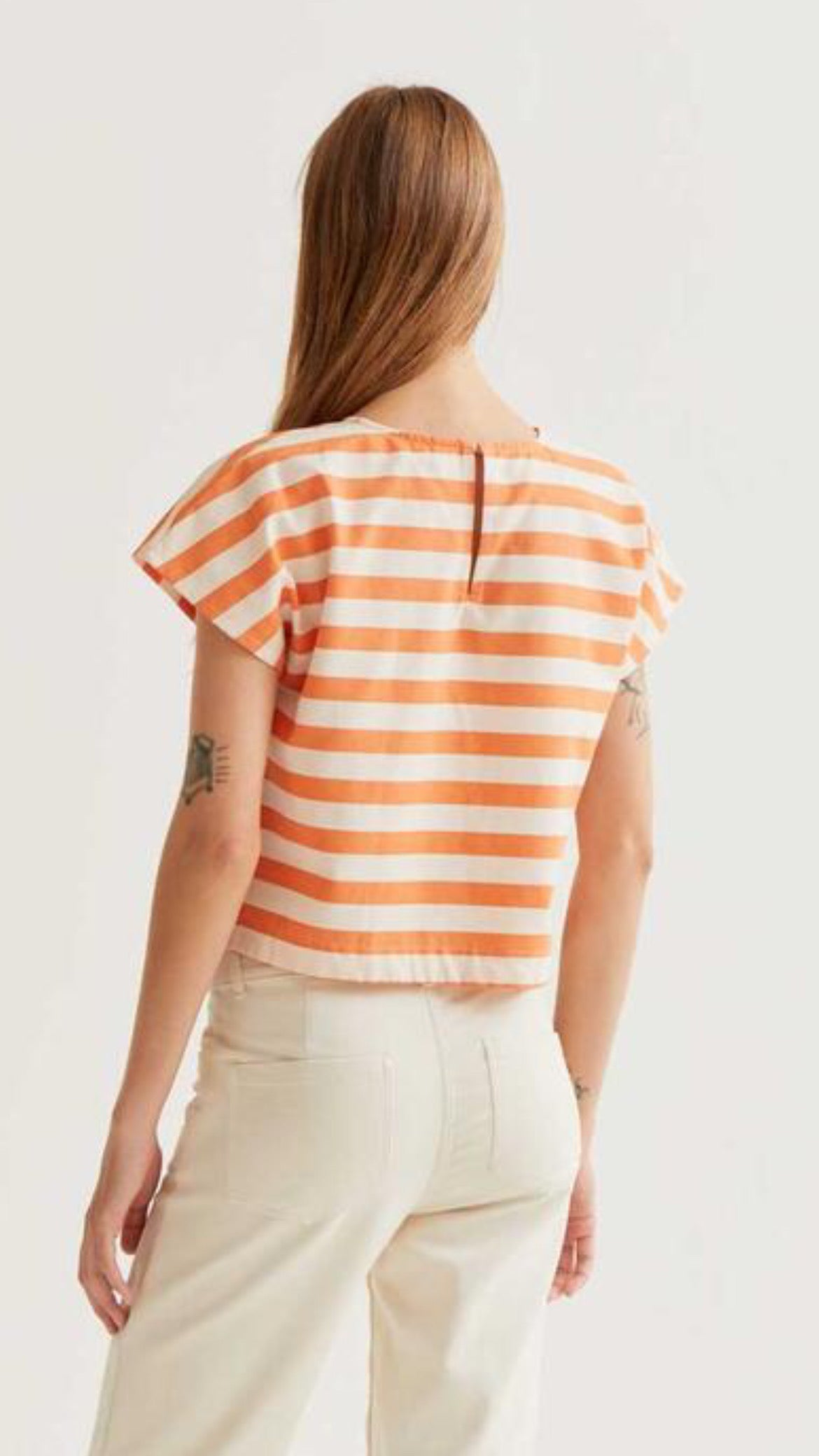 Top con estampado Bamboo Orange
