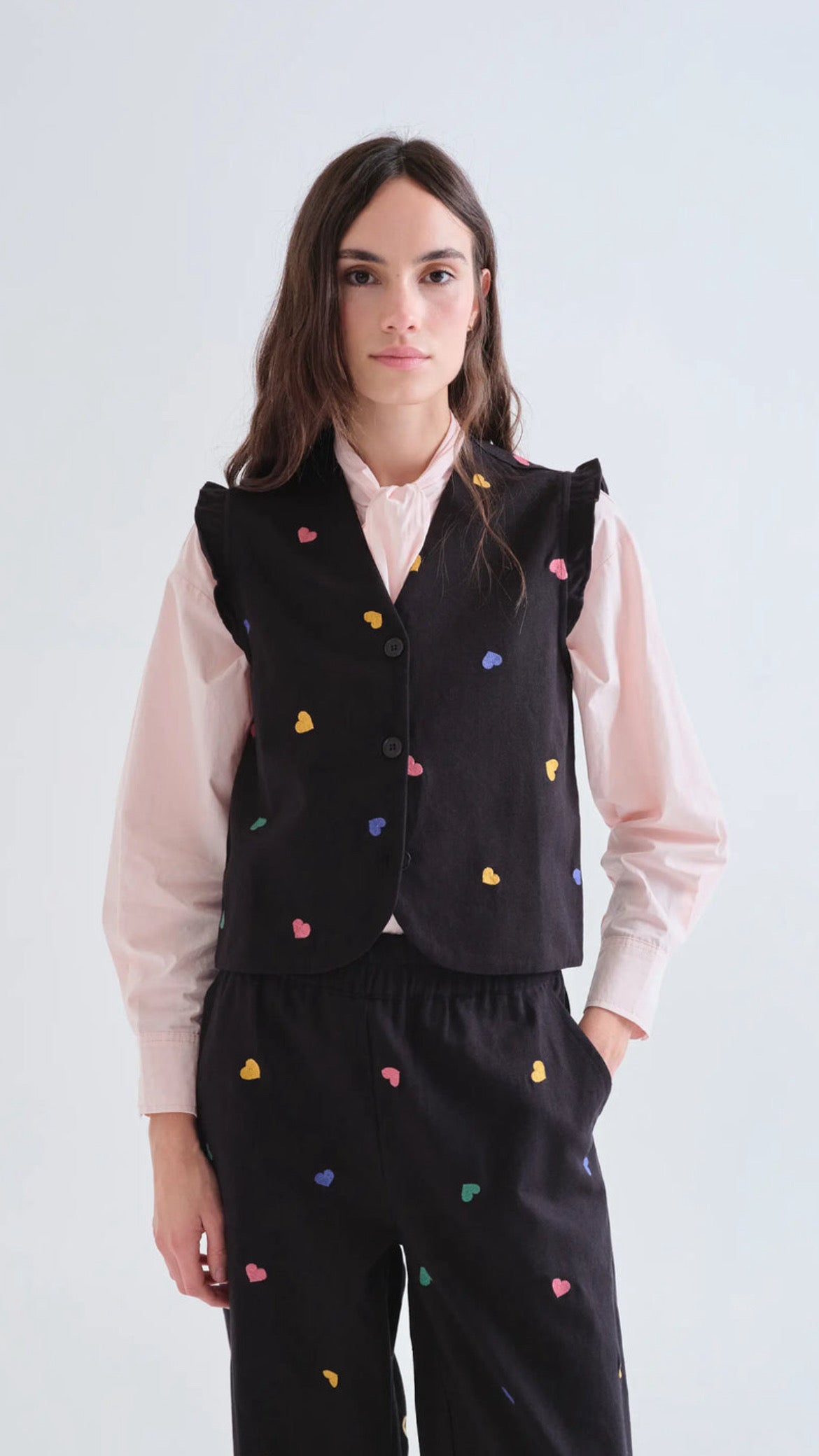Chaleco con estampado Candy