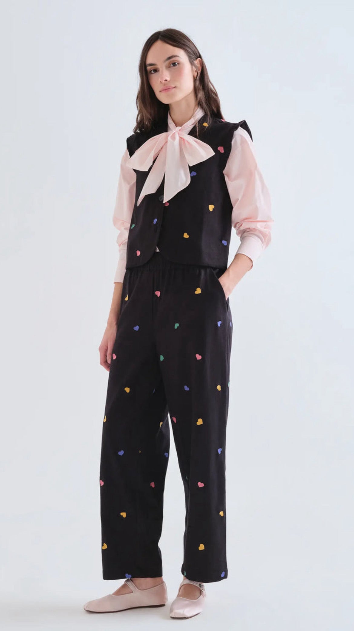 Chaleco con estampado Candy
