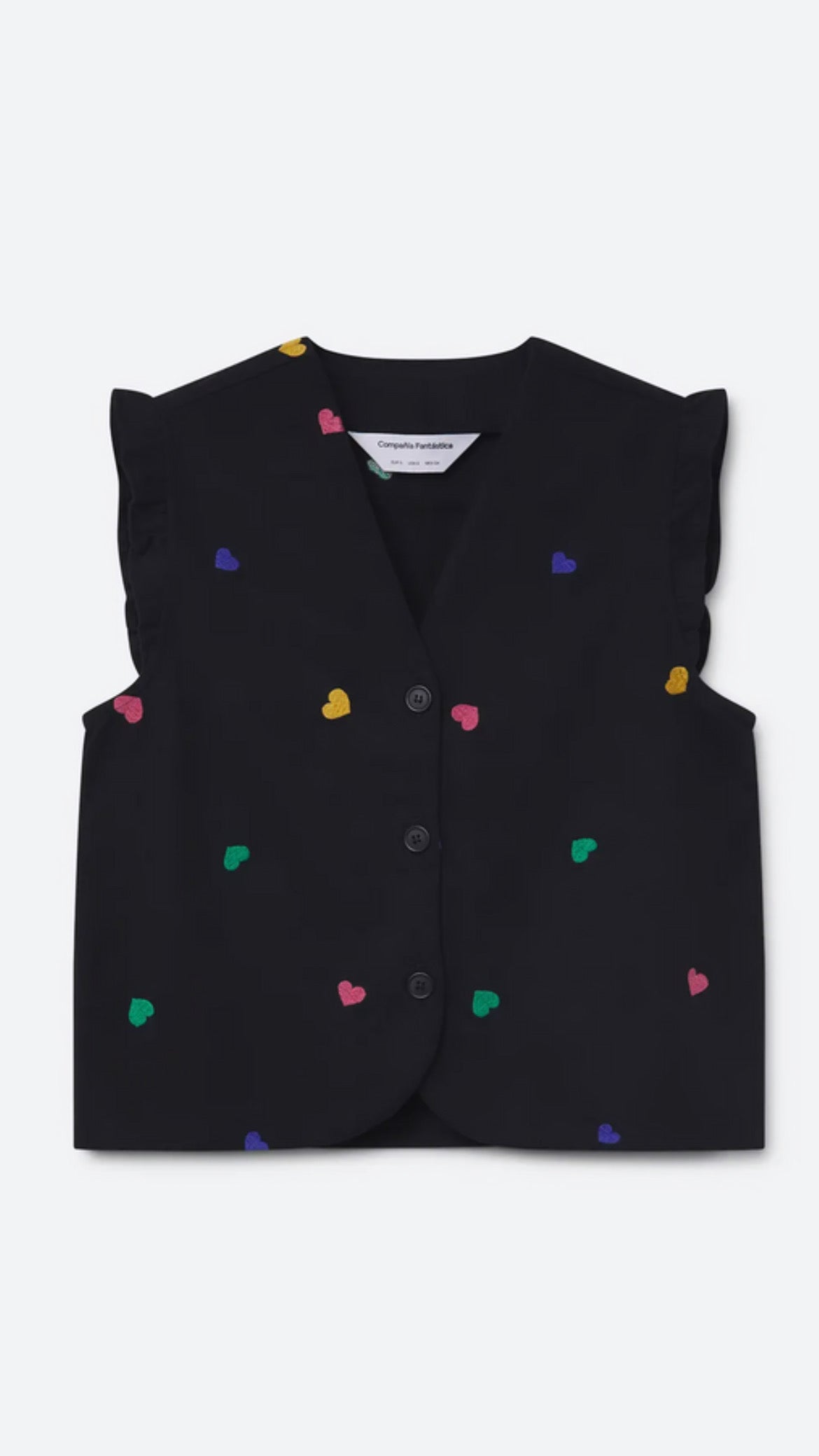 Chaleco con estampado Candy