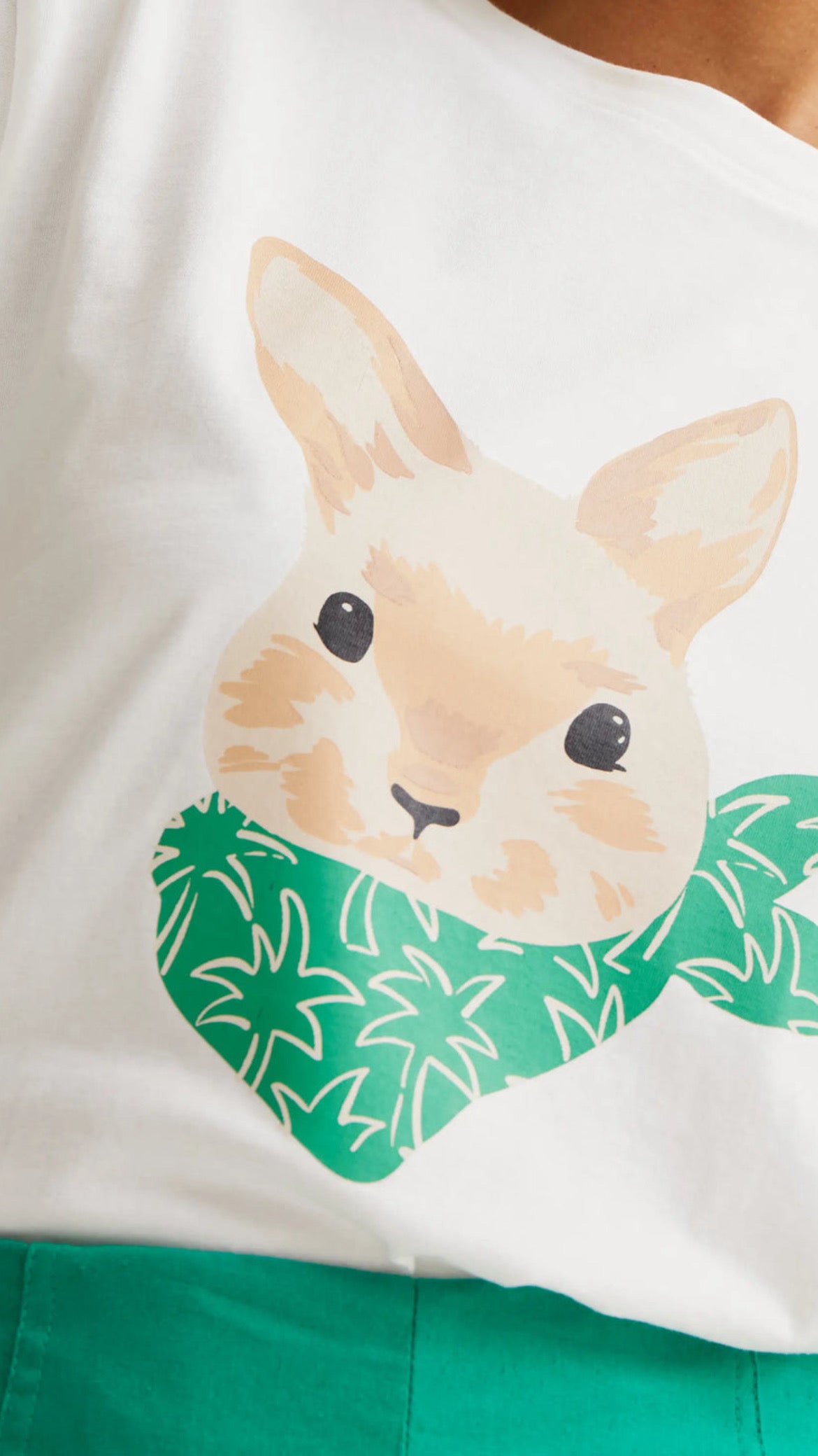 Camiseta con estampado Conejito