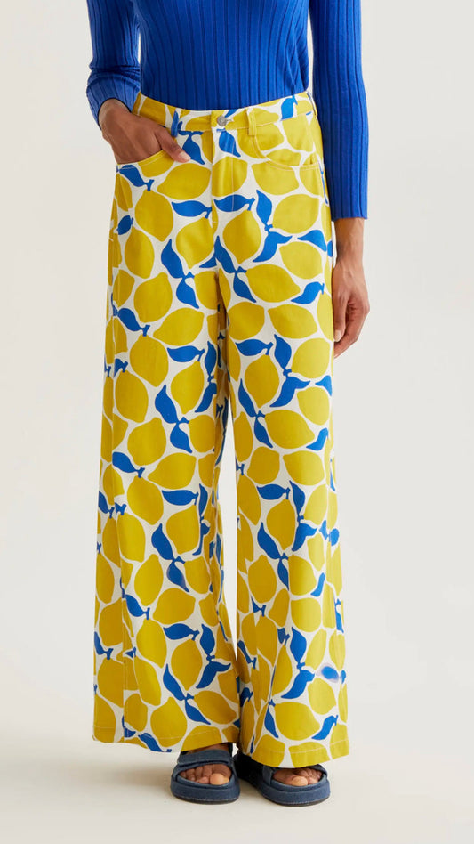 Pantalón con estampado Limoncello