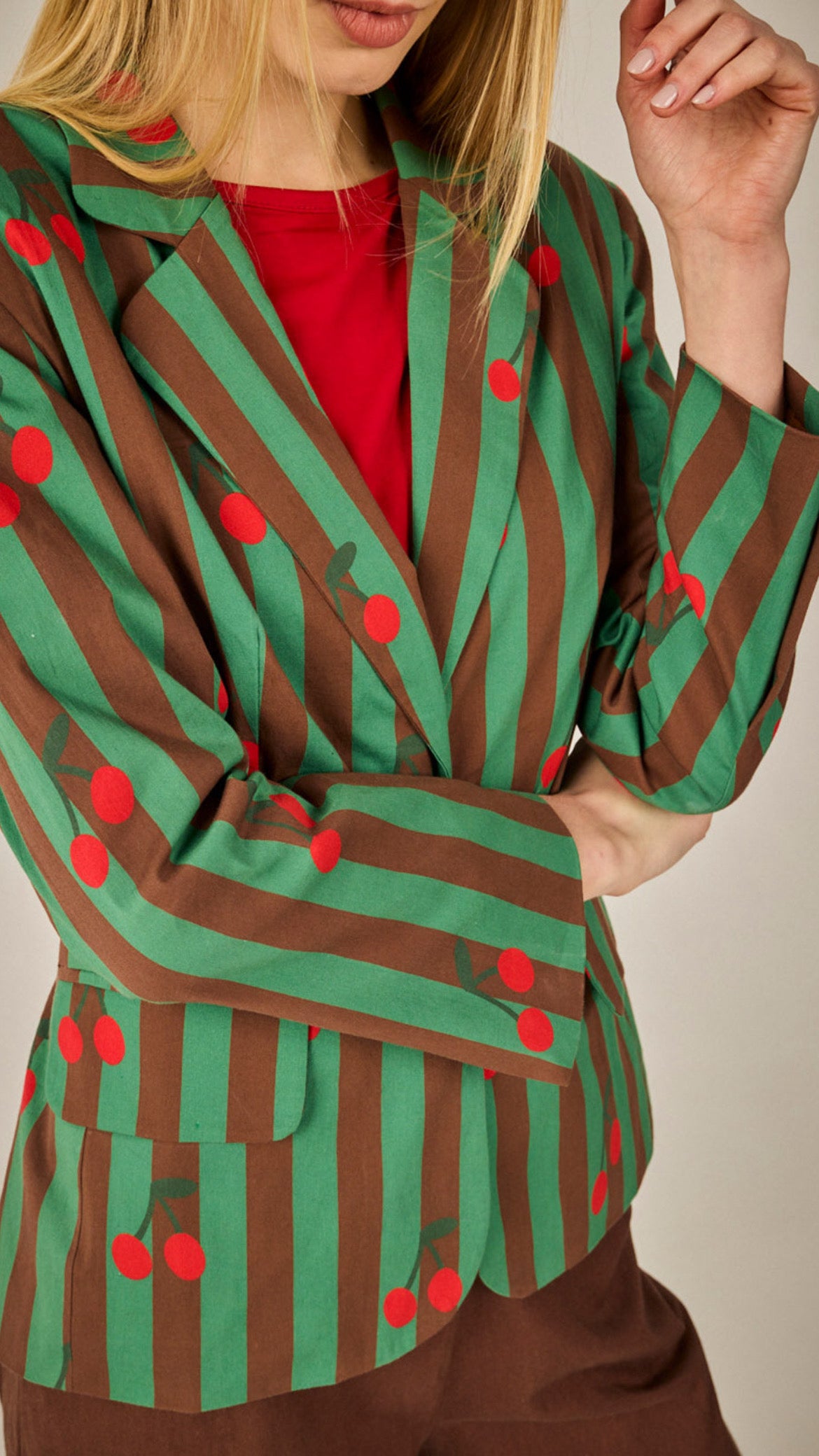 Chaqueta Varsovia Cerezas