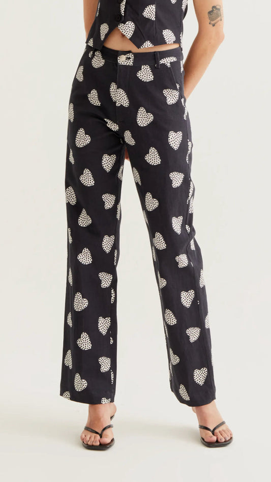 Pantalón con estampado Harmony Black
