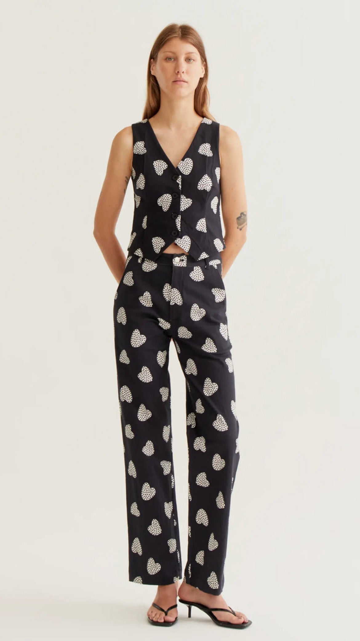 Pantalón con estampado Harmony Black