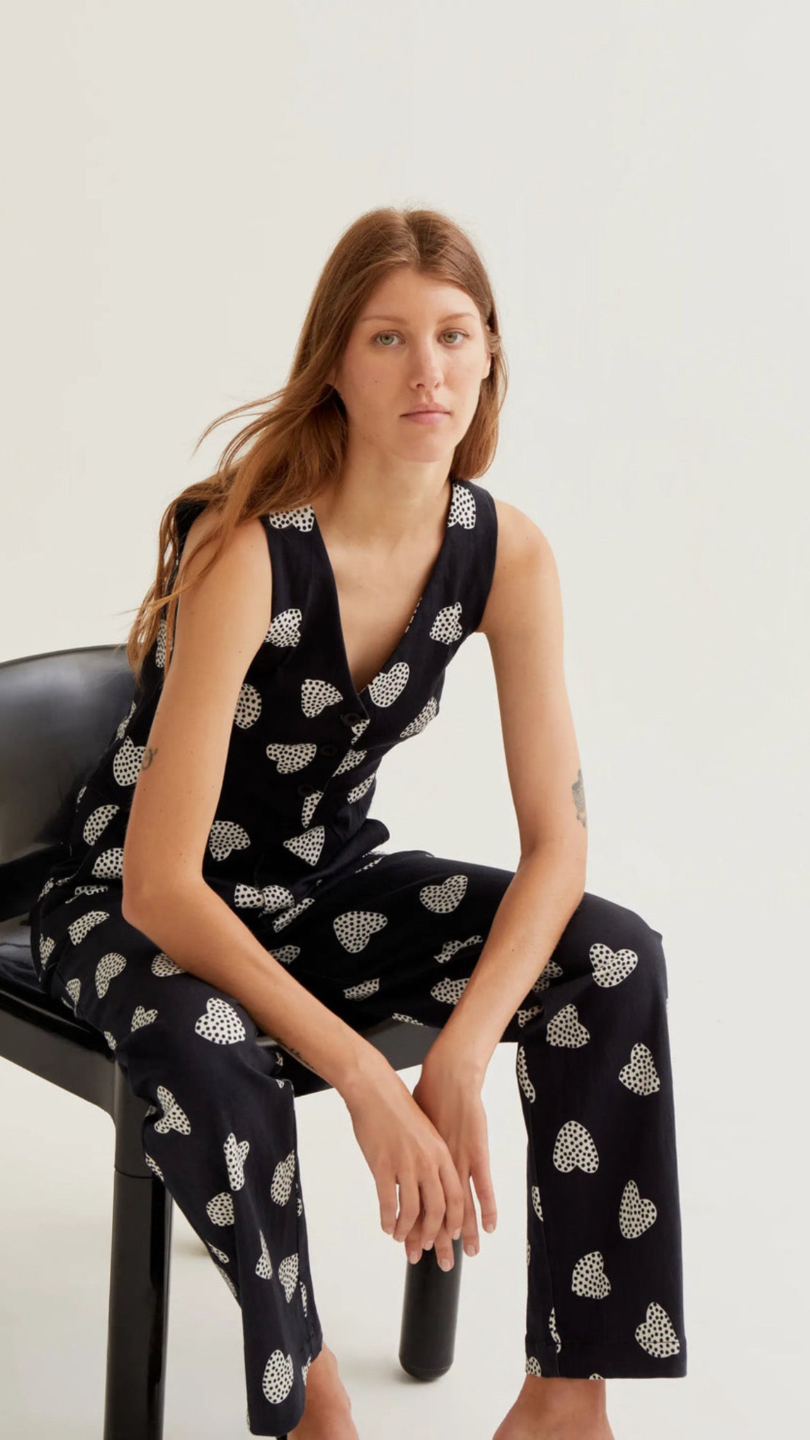 Pantalón con estampado Harmony Black