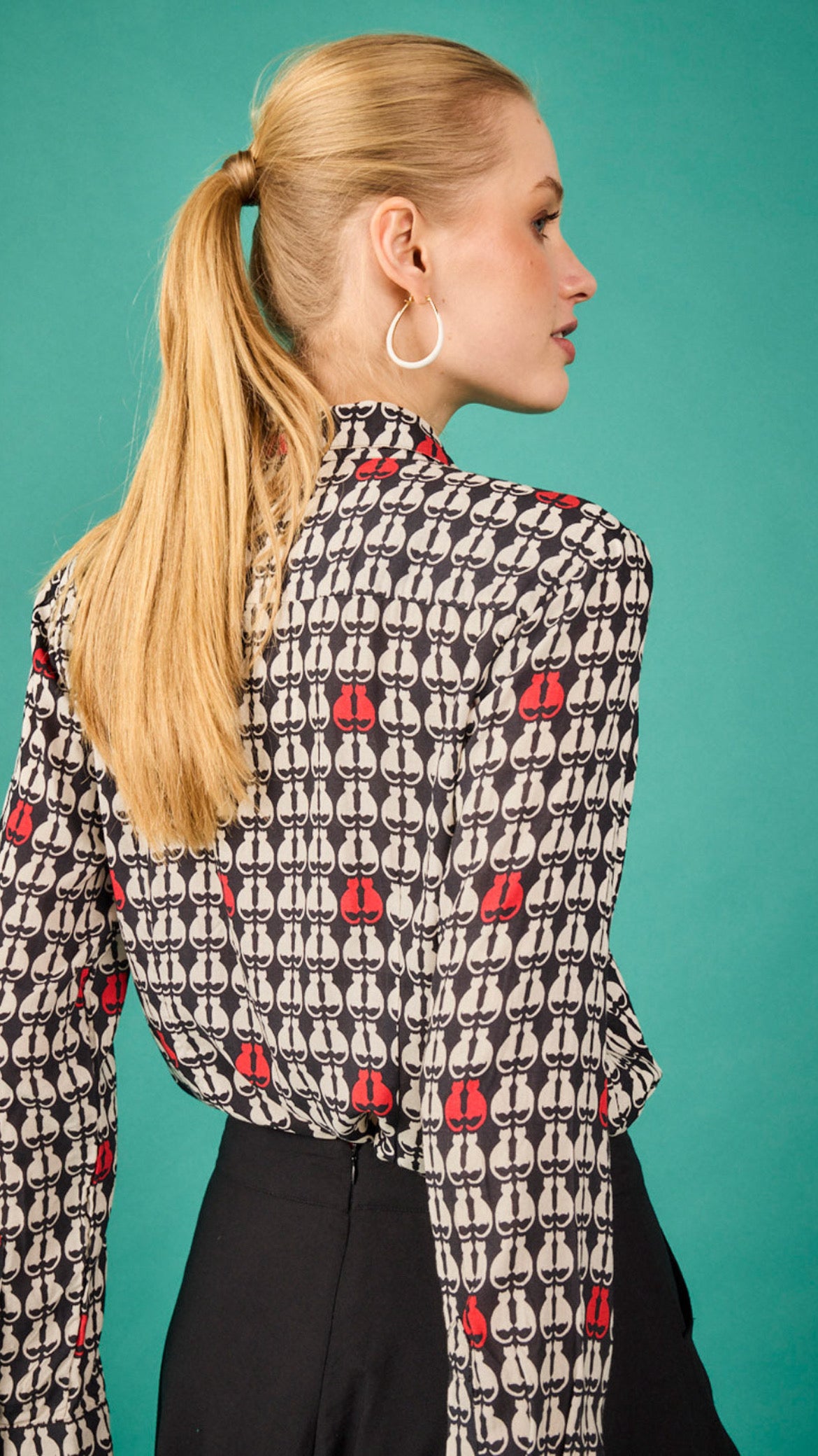 Camisa Atenas Gato Rojo