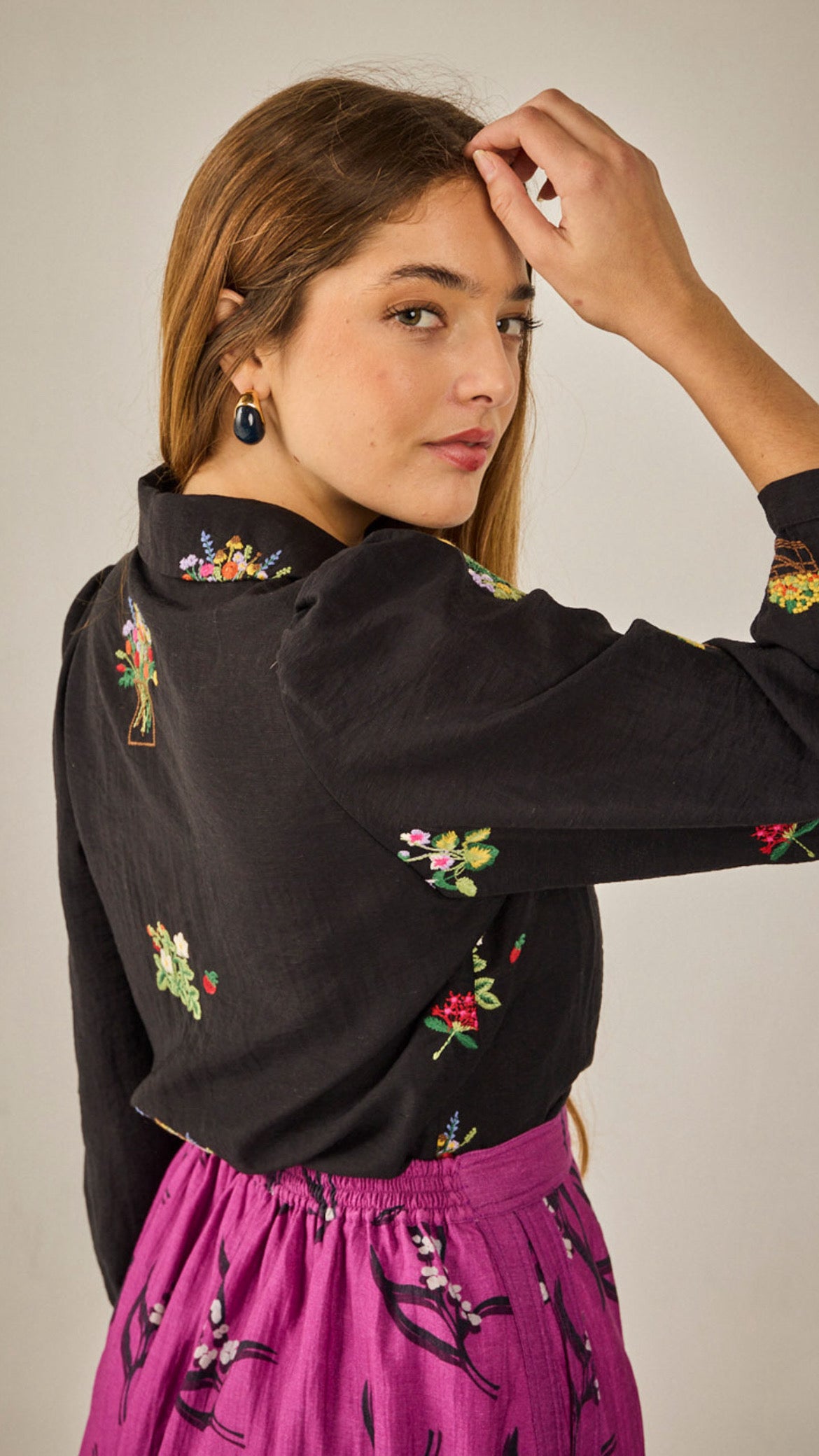 Camisa Pristina Negra