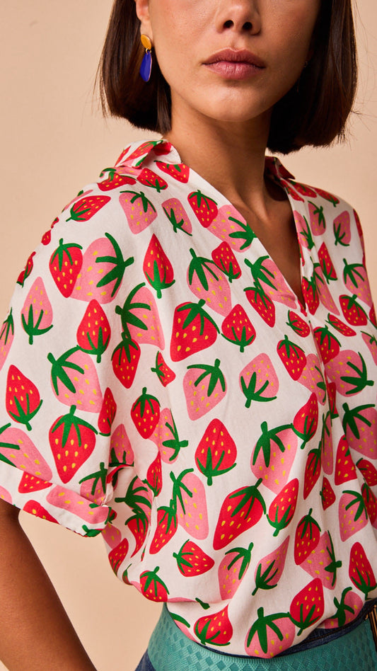Camisa Zumaia Fresas