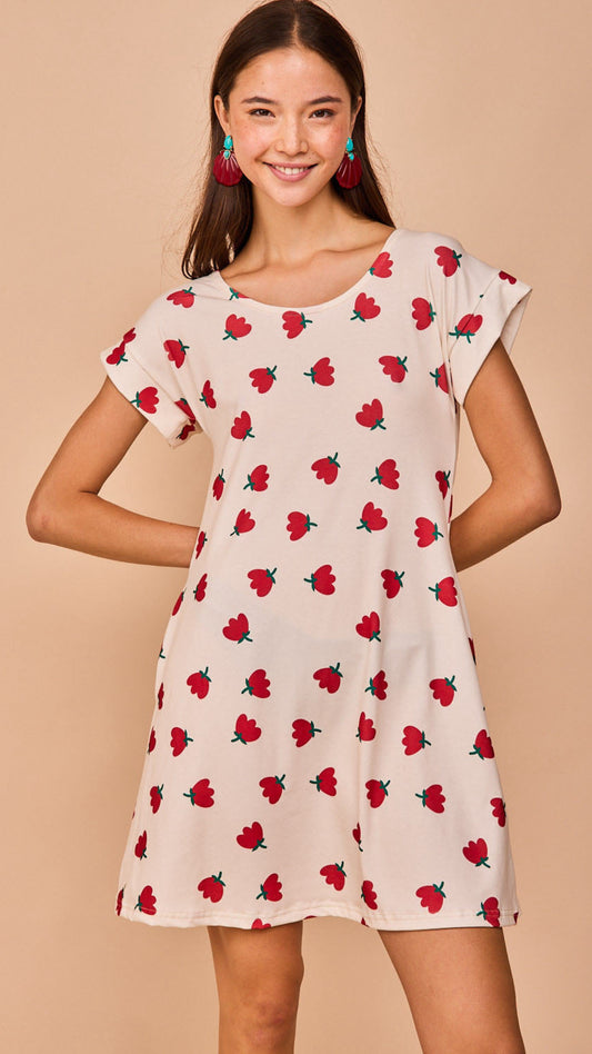 Vestido Luanco Rojo