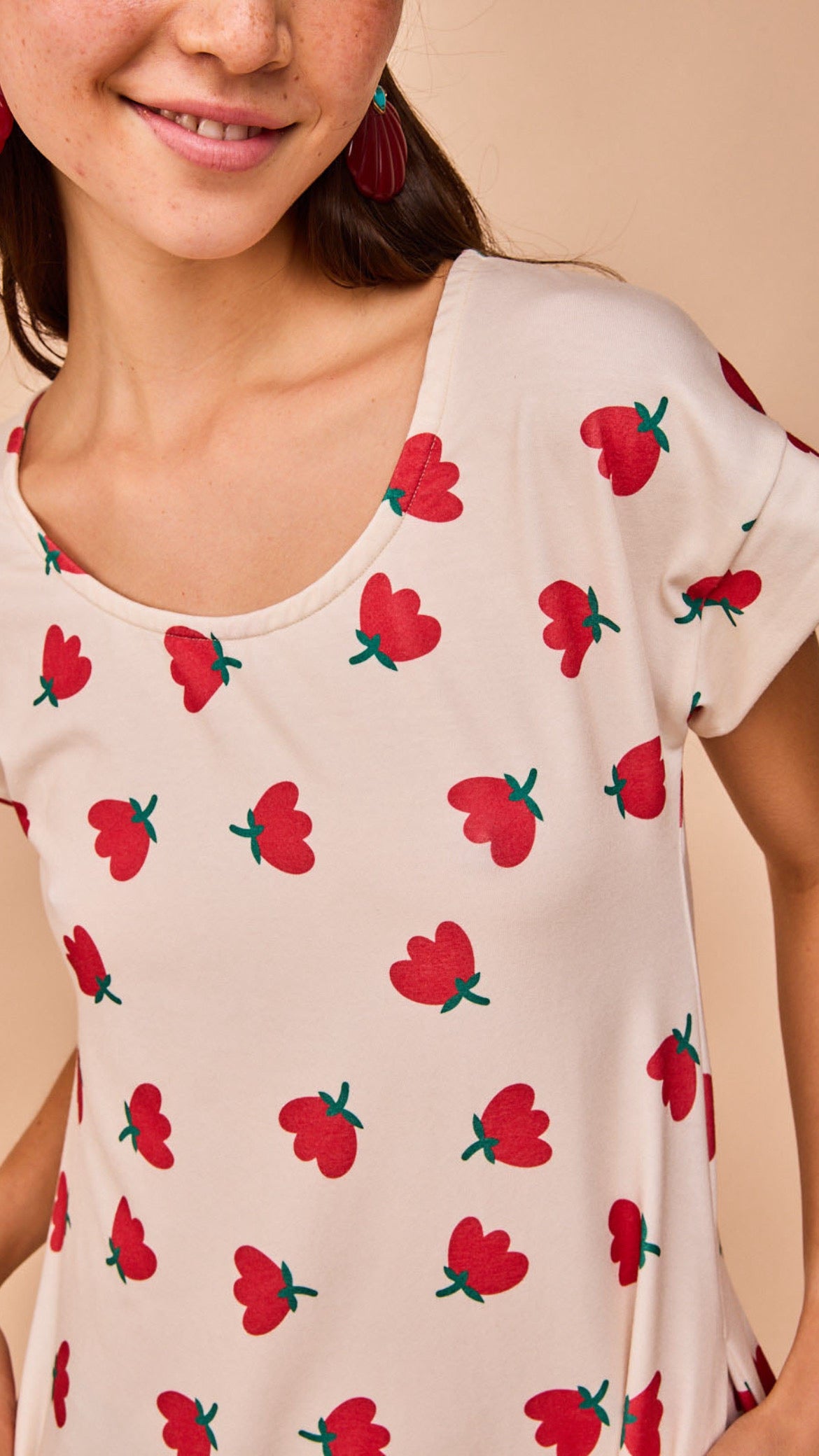 Vestido Luanco Rojo (R)