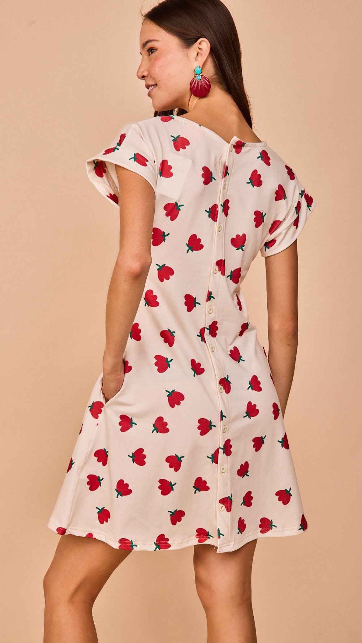 Vestido Luanco Rojo (R)
