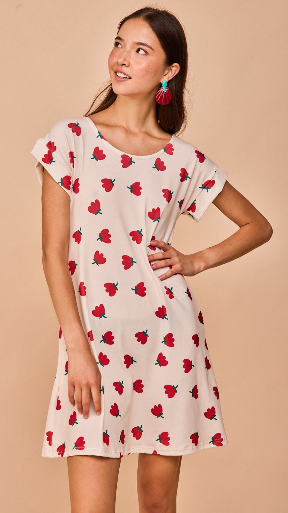 Vestido Luanco Rojo (R)