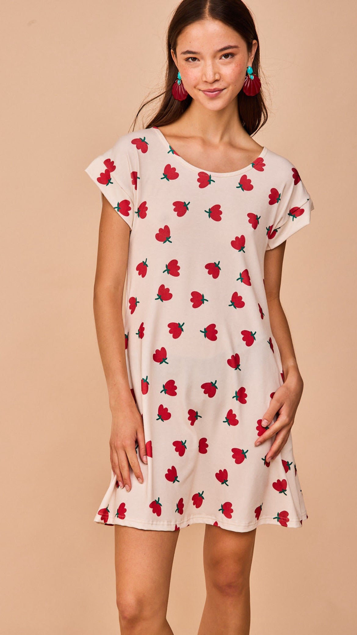 Vestido Luanco Rojo (R)