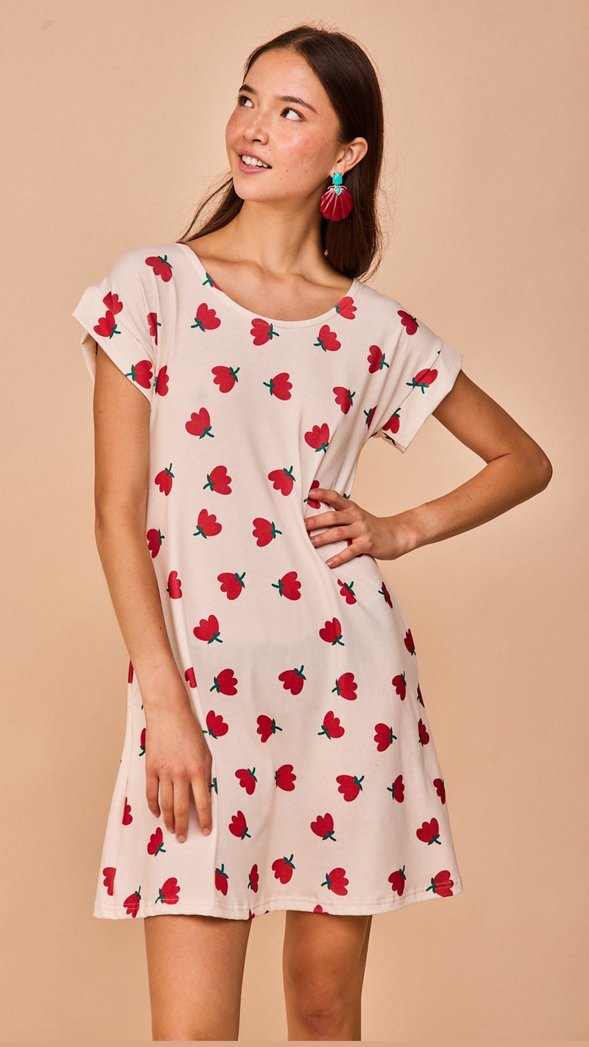 Vestido Luanco Rojo (R)