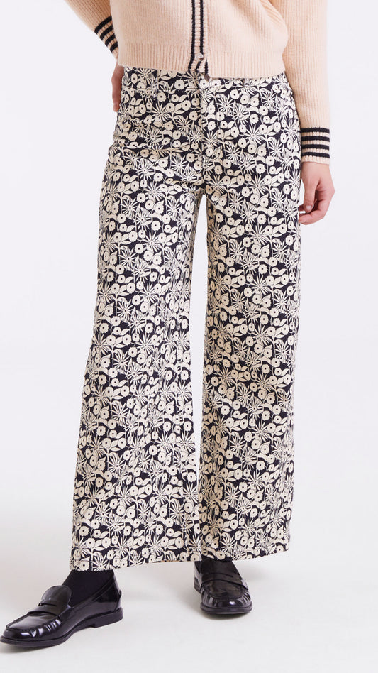 Pantalón vaquero estampado Tofu