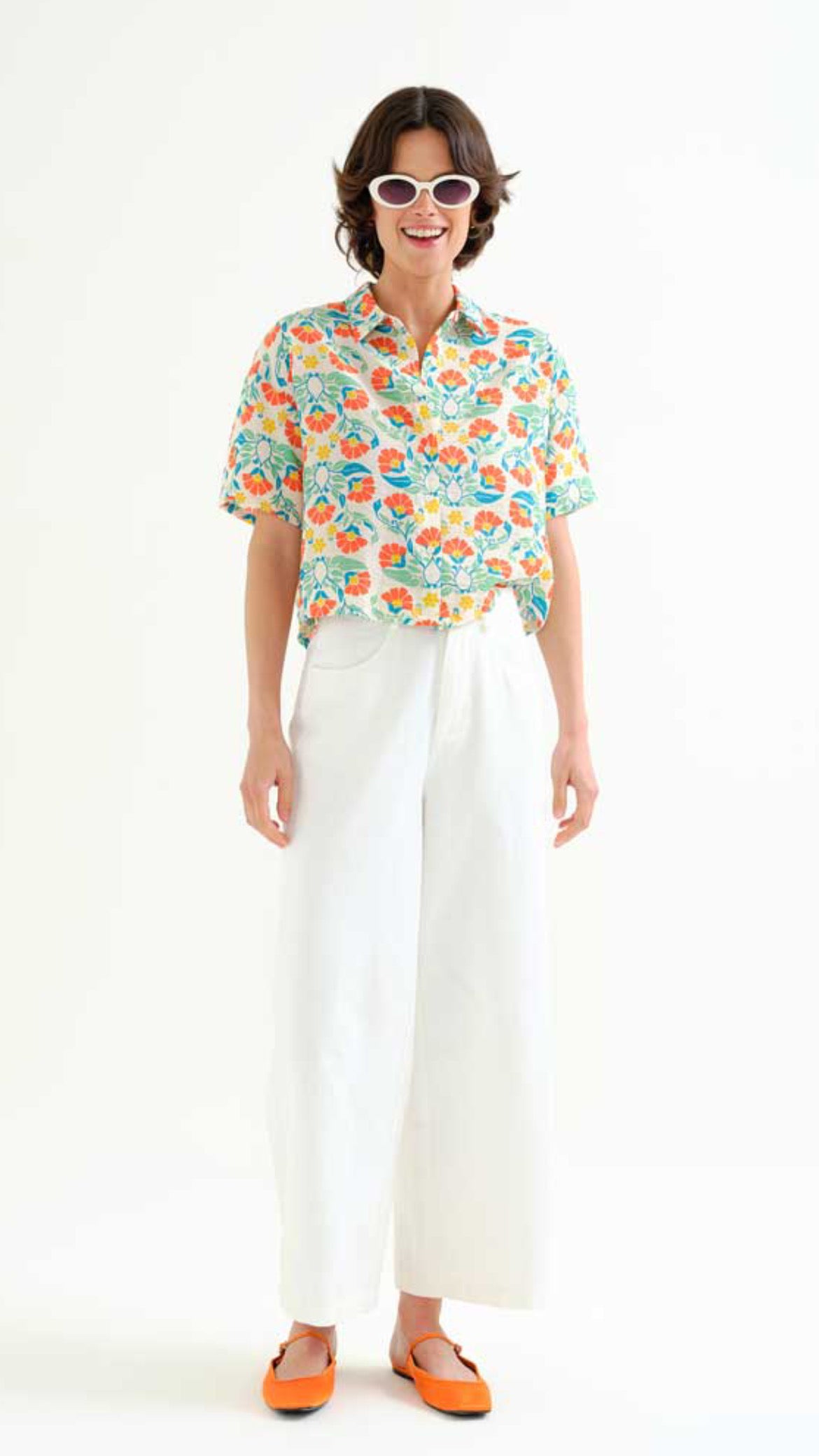 Camisa con estampado Small Royal (R)