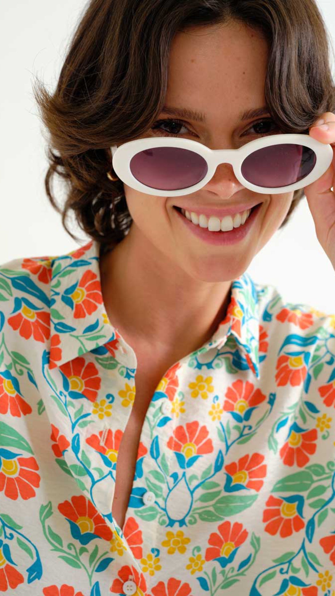 Camisa con estampado Small Royal (R)