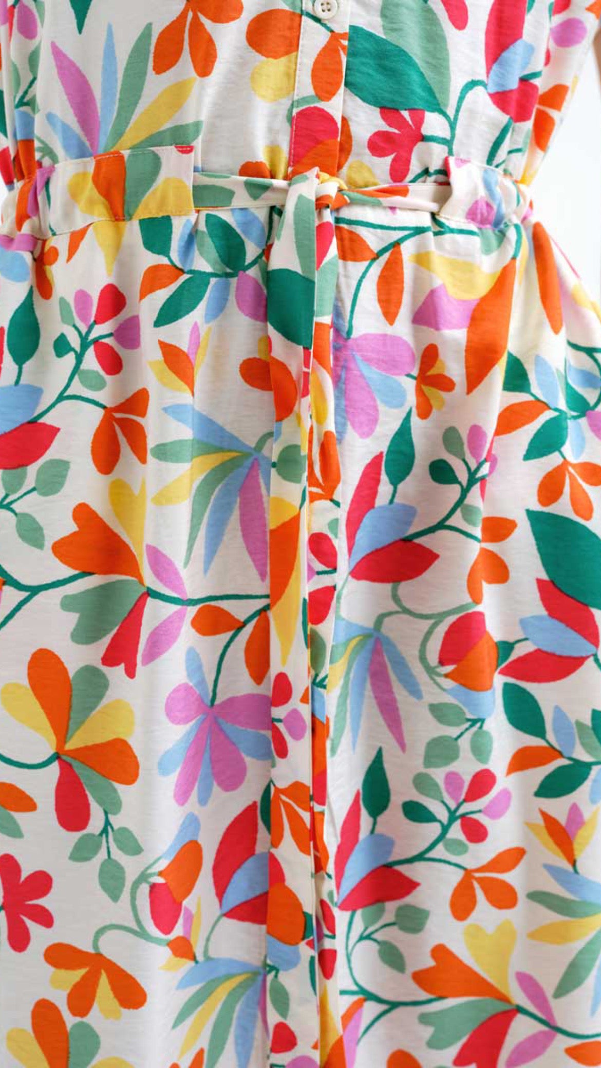 Vestido midi con estampado Lotto