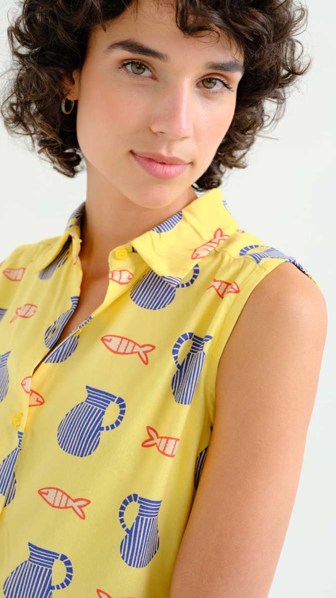 Camisa con estampado Brava