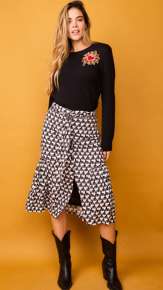 Falda Piña Pingüino