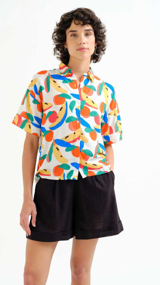 Camisa con estampado Tutti Frutti Small