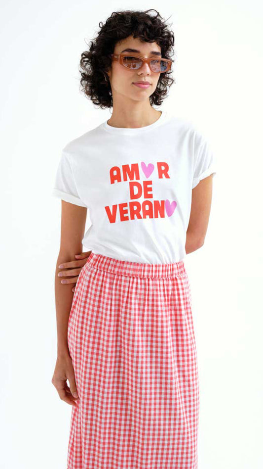 Camiseta con estampado Amor de Verano