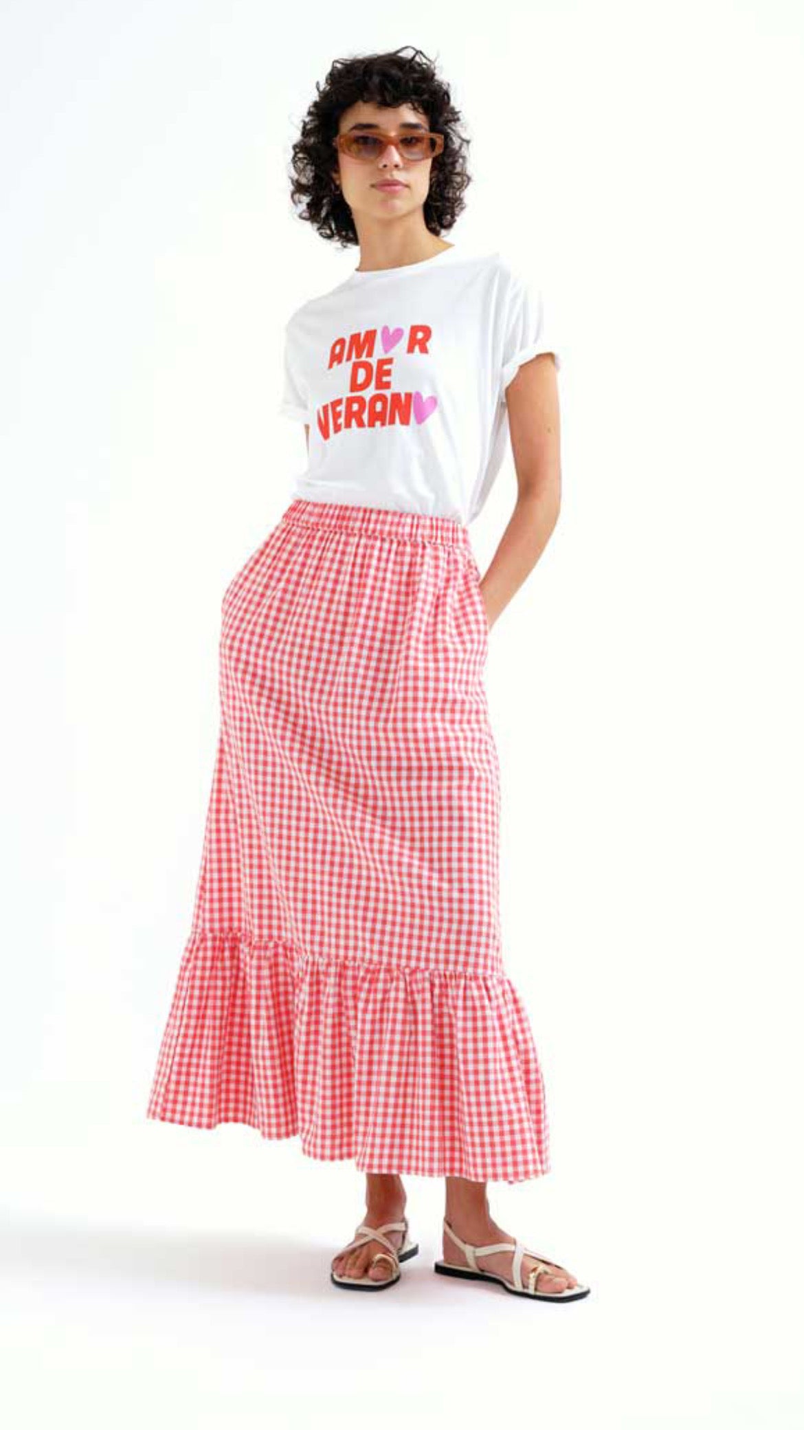 Camiseta con estampado Amor de Verano
