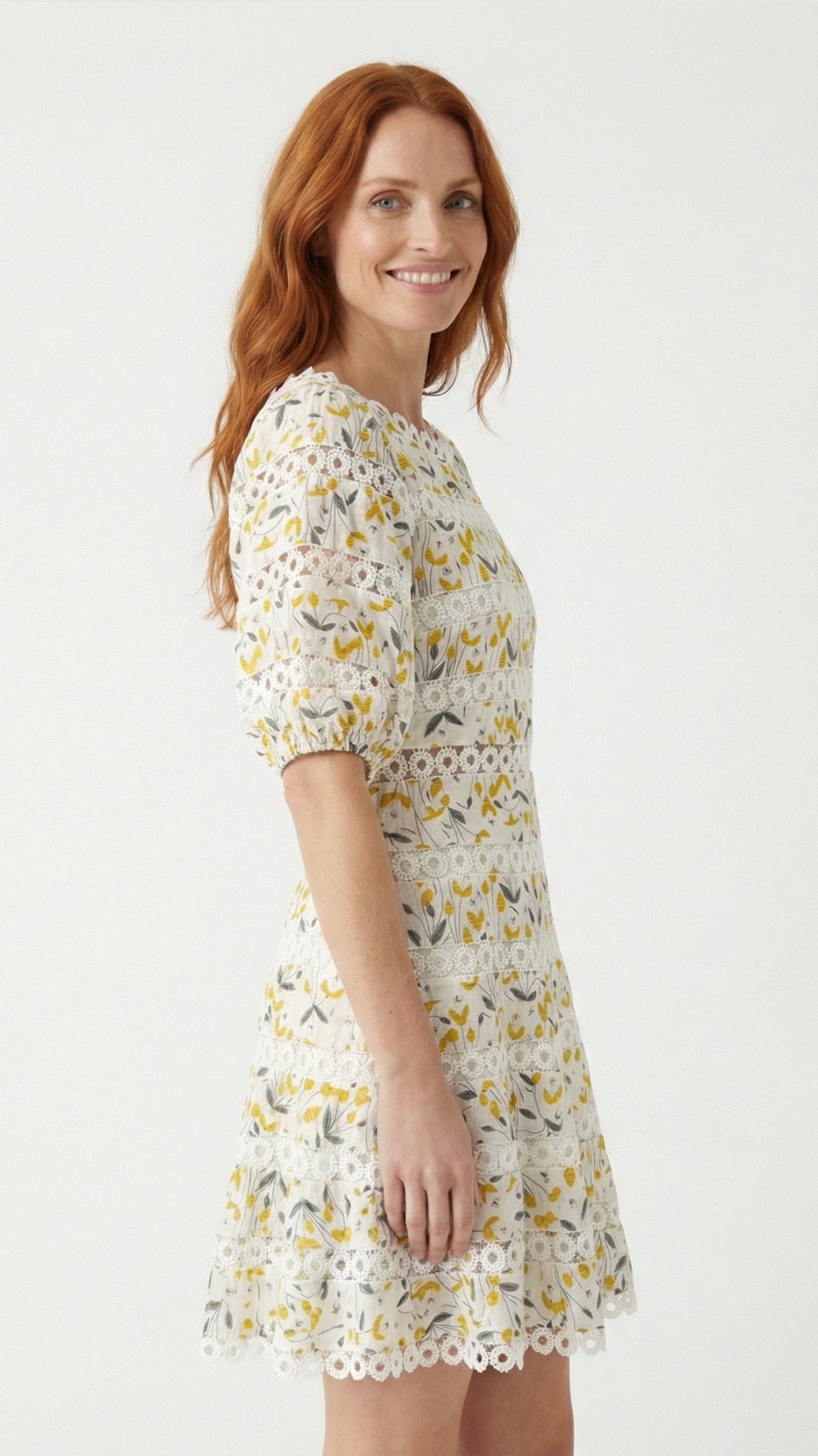 Vestido Velours Amarillo (R)