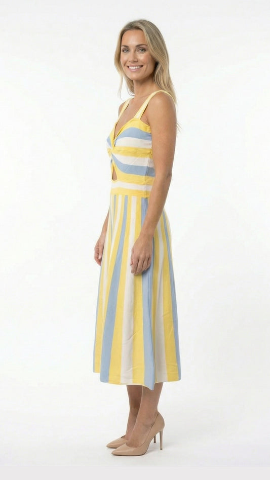 Vestido Cote Amarillo